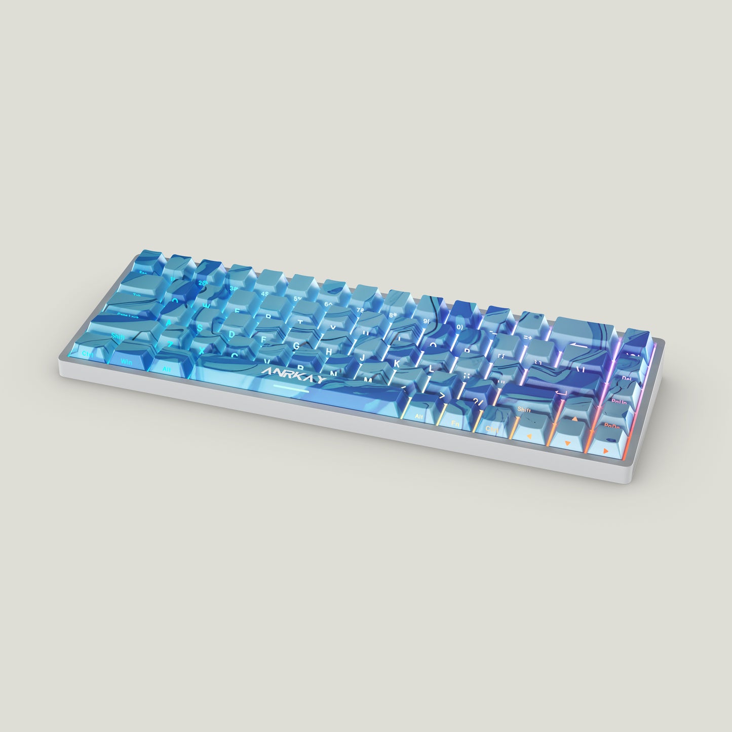 ANRKAY Aqua Aura Mechanical Keyboard - 68 Keys